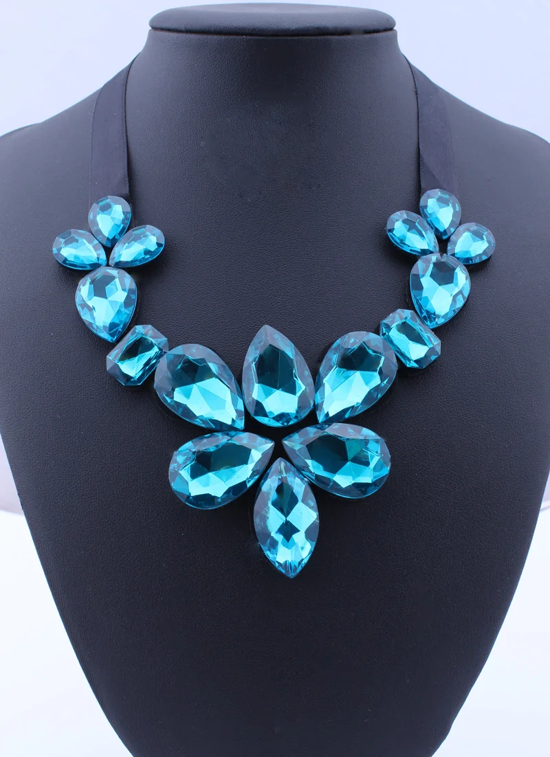 Заявление Макси ювелирные изделия черная регулируемая лента большой