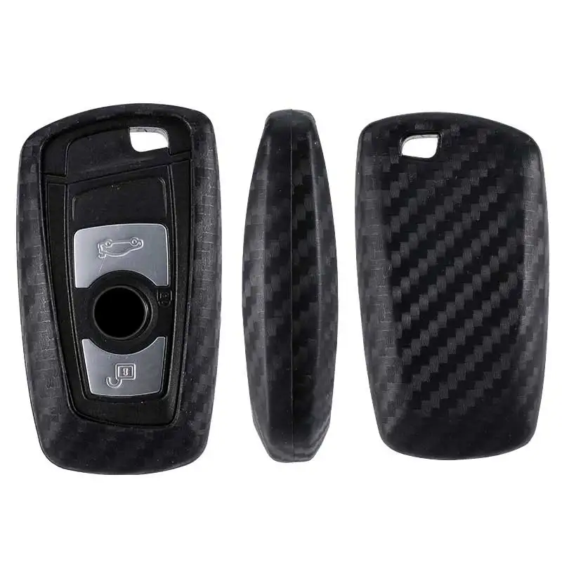 Carbon slilicone Car Key Case cover For BMW F10 F20 F30 F11 F07 F80 M3 F21 X5 X6 Bmw M Performance Cover | Автомобили и мотоциклы