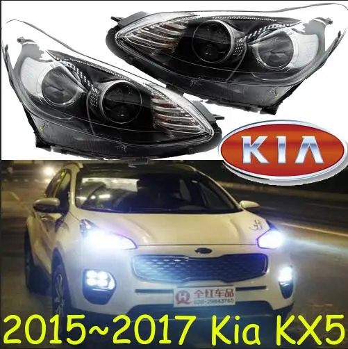 HID,~, автомобильный Стайлинг, KlA KX5 головной светильник, Sportage, soul, spectora, k5, sorento, kx5, ceed, KX5 головной светильник; cerato, KX5 головной светильник, KX 5 - Цвет: Model1 style