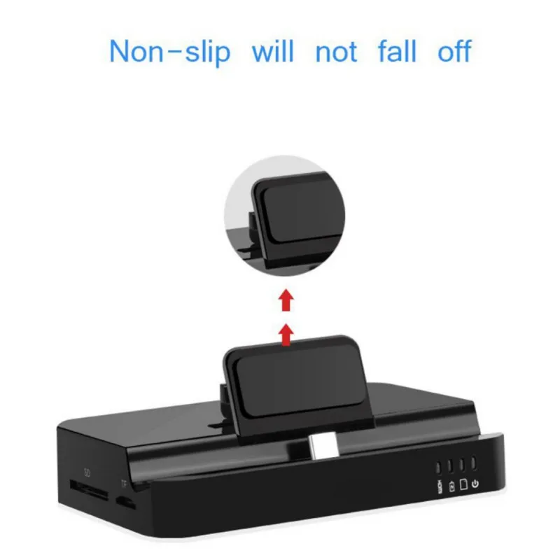 Регулируемая док-станция USB Type-C для телефона HDMI USB3.0 устройство чтения SD/TF карт