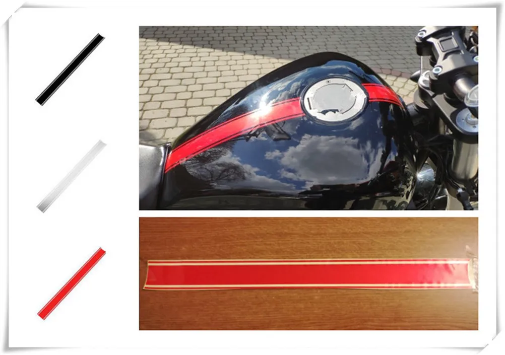 Светоотражающая наклейка в форме топливного бака для Kawasaki NINJA 650R ER6F ER6N VERSYS W800 SE Z750S