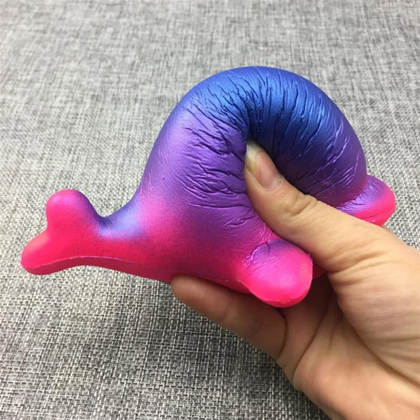Exquisite Fun Big Whale Squishy Charm Slow Rising 14cm Simulation Kid Toy Squeeze Toys 2018MAR29 | Игрушки и хобби