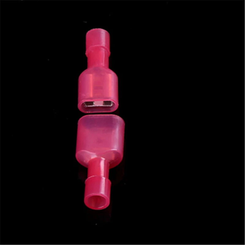 Соединители для проводов обжимные клеммы 100 шт. нейлоновые полностью