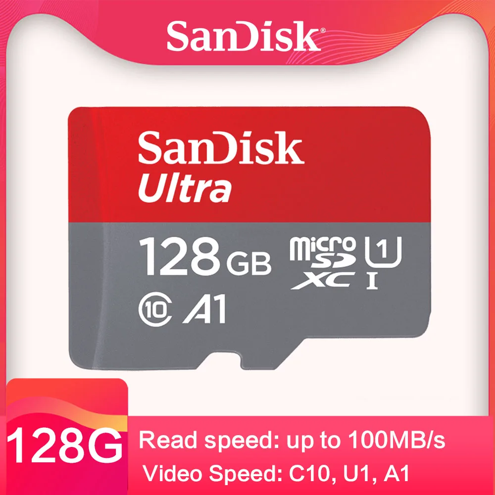 100% Оригинал SanDisk 16 ГБ 32 micro sd карта 64 Гб памяти высокая скорость TF для смартфона
