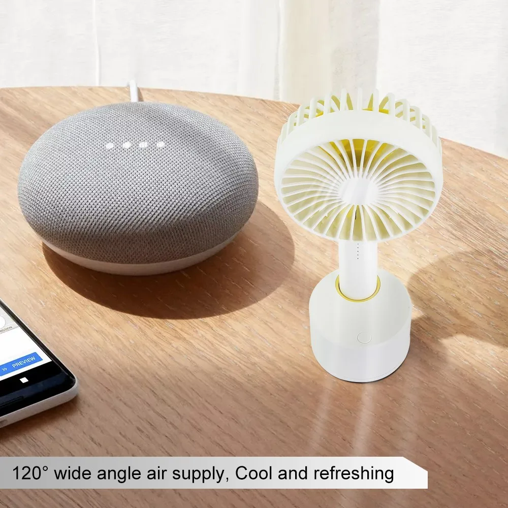 Мини USB охлаждающая встряхнутая головка вентилятор Rechagable кулер гаджет