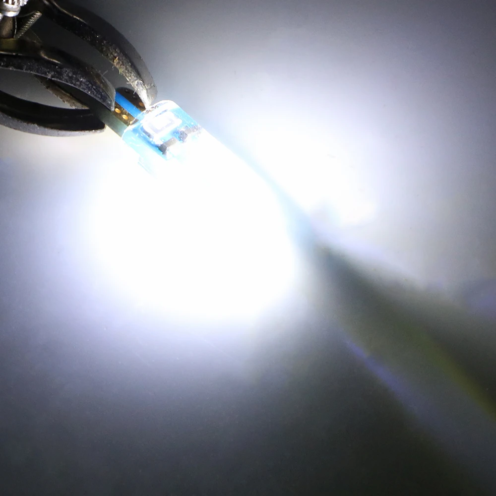 FORAUTO 2 шт./компл. силиконовые автомобильные светодиодный светильник