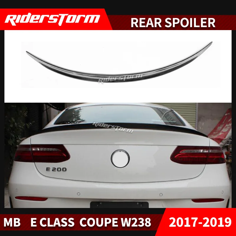 Для Mercedes E Class W238 спойлер из углеродного волокна заднего багажника крыла 2017-2019