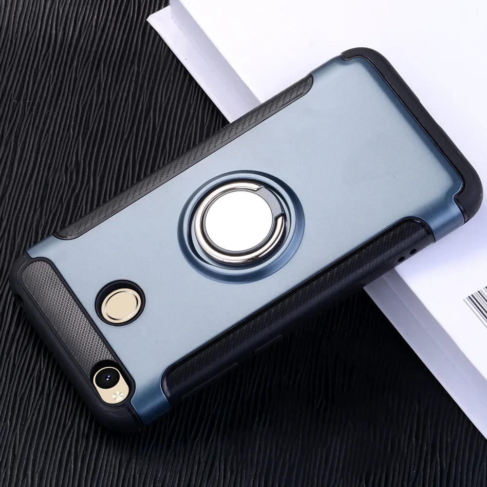 Navy Магнитный чехол для Xiaomi mi 9 se mi 8 max 3, Роскошный чехол с кольцом, чехол для мобильного телефона s для Xiao mi Red mi note 5, 6, 7 Pro, 4x, чехол - Цвет: Navy