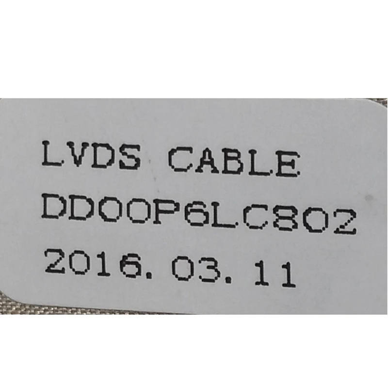 Видео экран гибкий провод для hp CQ61 G61 4000 ноутбук ЖК дисплей светодиодный LVDS лента