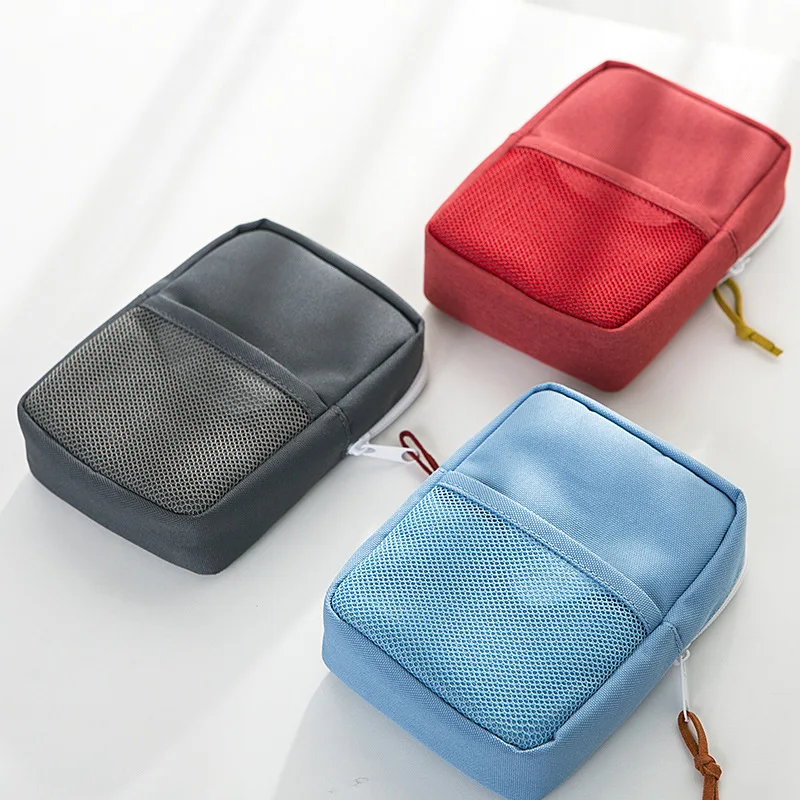 HMUNII Cartoon Digital Bag Data Lines Power Bank Package Portable Multi-function Travel Pouch Case bag | Багаж и сумки