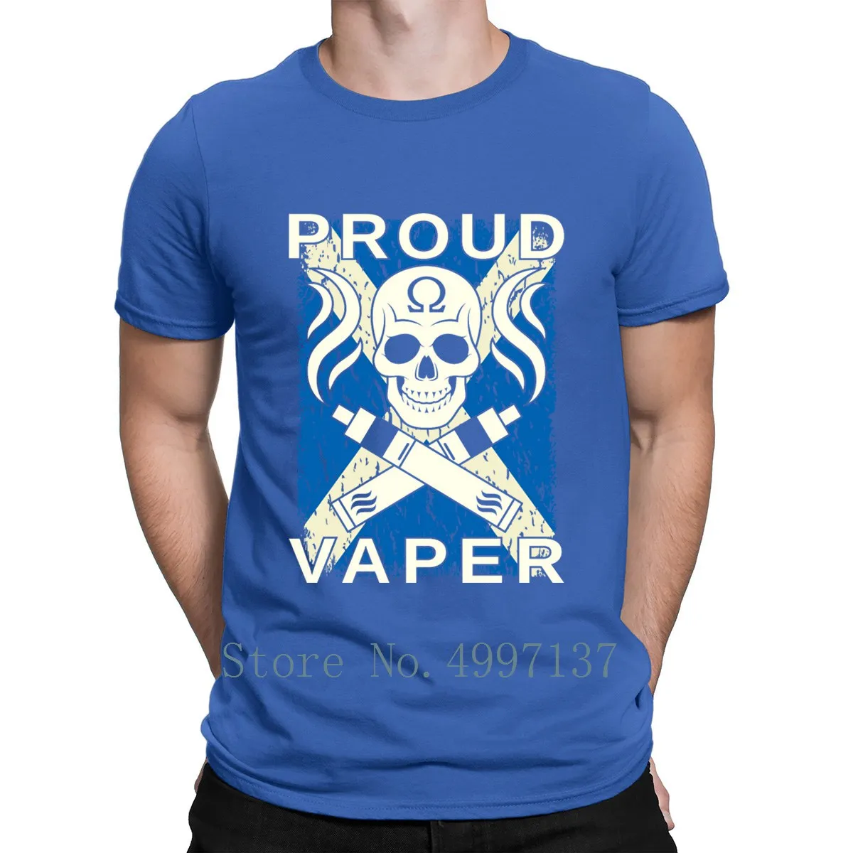 Женская футболка с коротким рукавом Proud Vaper летняя в европейском стиле рисунком |