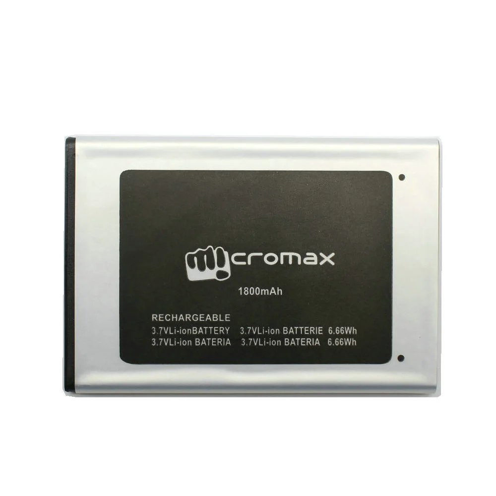 Оригинальный 1 шт. Новый 100% высококачественный Micromax Q383 Аккумулятор для мобильный
