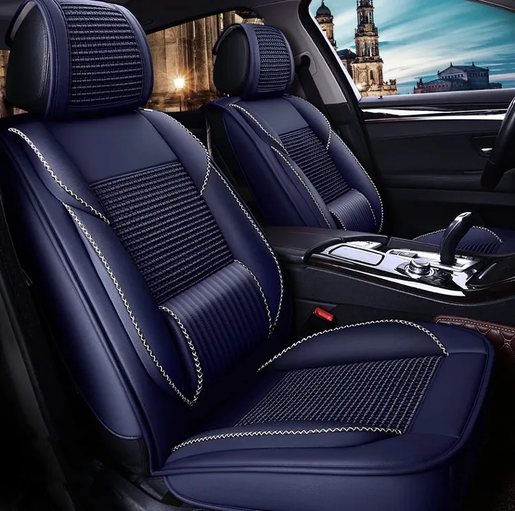 Высокое качество! Полный комплект чехлов для автомобильных сидений BMW 520d 525d 528i 530d