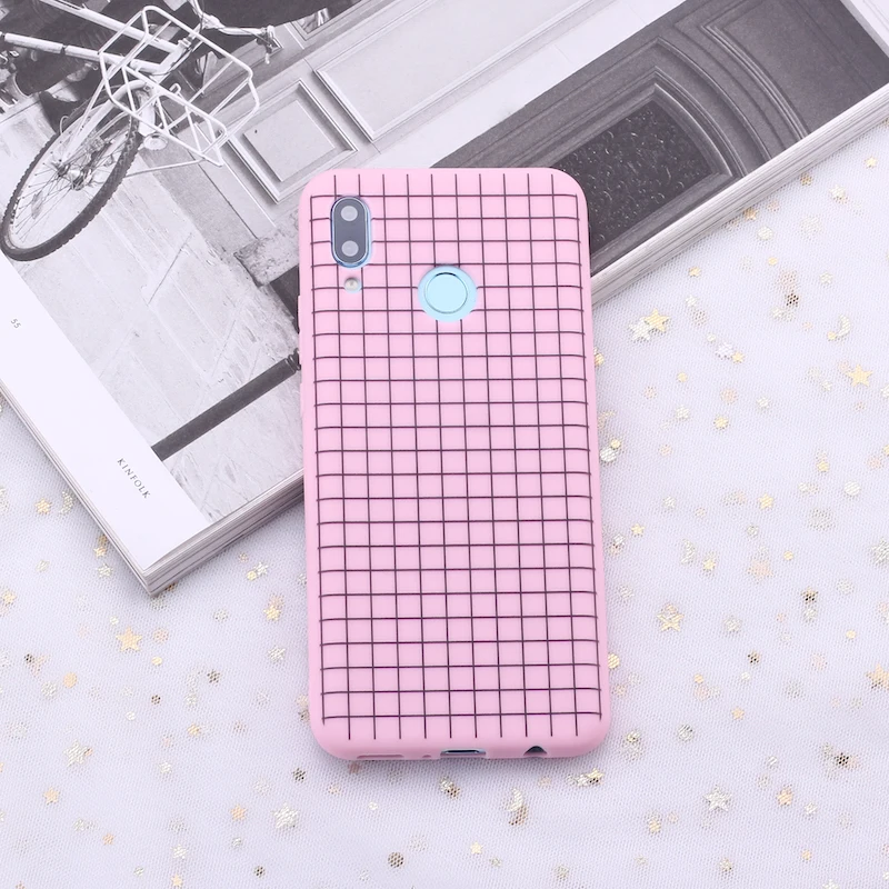 Для Xiaomi Mi Redmi Note 5, 6, 7, 8, 9 lite Pro Plus, узор в горошек, в полоску, с сердцем, бордовый, конфетный, силиконовый чехол для телефона, капа, Fundas Coque - Цвет: 7