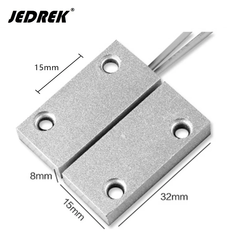 Металлический магнитный дверной сенсор переключатель для системы контроля