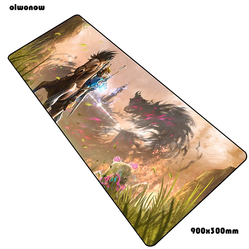 Zelda коврики 900x300x3 мм большой игровой коврик для мыши большая клавиатура Коврик для мыши подарок на Хэллоуин ноутбук аксессуары для геймеров коврик для мыши