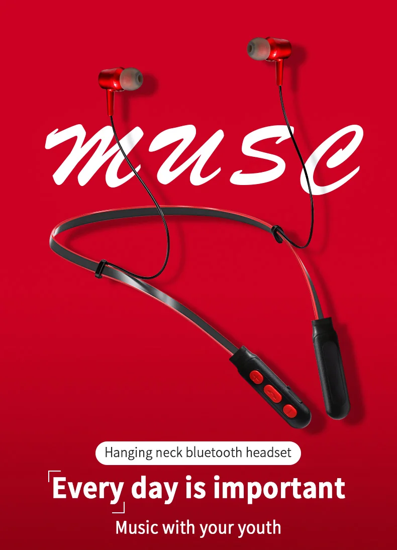 Bluetooth наушники беспроводные BT5.0 наушники для бега спортивные басы звук беспроводные наушники с микрофоном для Iphone samsung