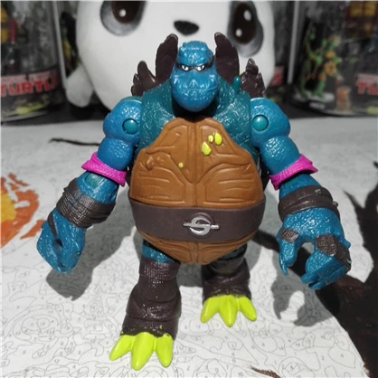 slash 004 черепаха фигурки Америка мультфильм действия Mondo Gecko leatherhead обезьяна Оригинальные заводские игрушки для детей мутанты животных - Цвет: slash