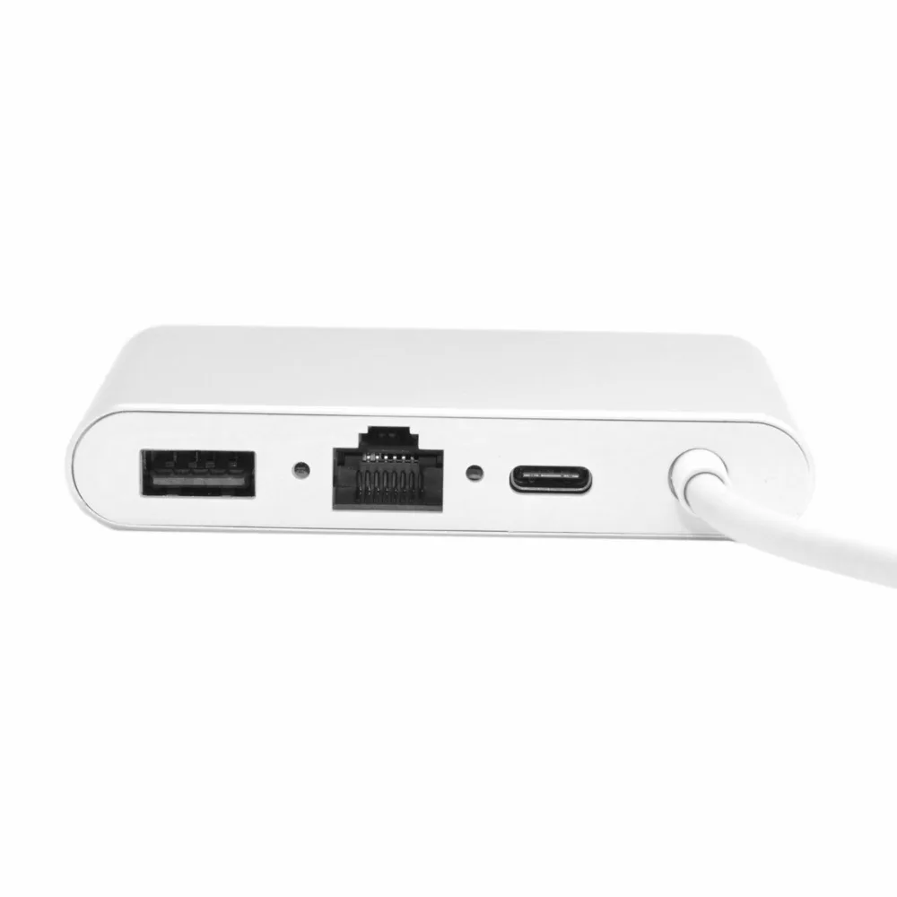 Thunderbolt 3 док станция USB C концентратор usb3.1 тип c к HDMI gigabit Ethernet RJ45 VGA USB2.0 адаптер