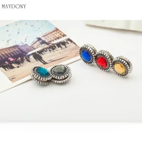 xt51 wholesale fashion headwear scarf magnet brooch hijab clips 12pcslot