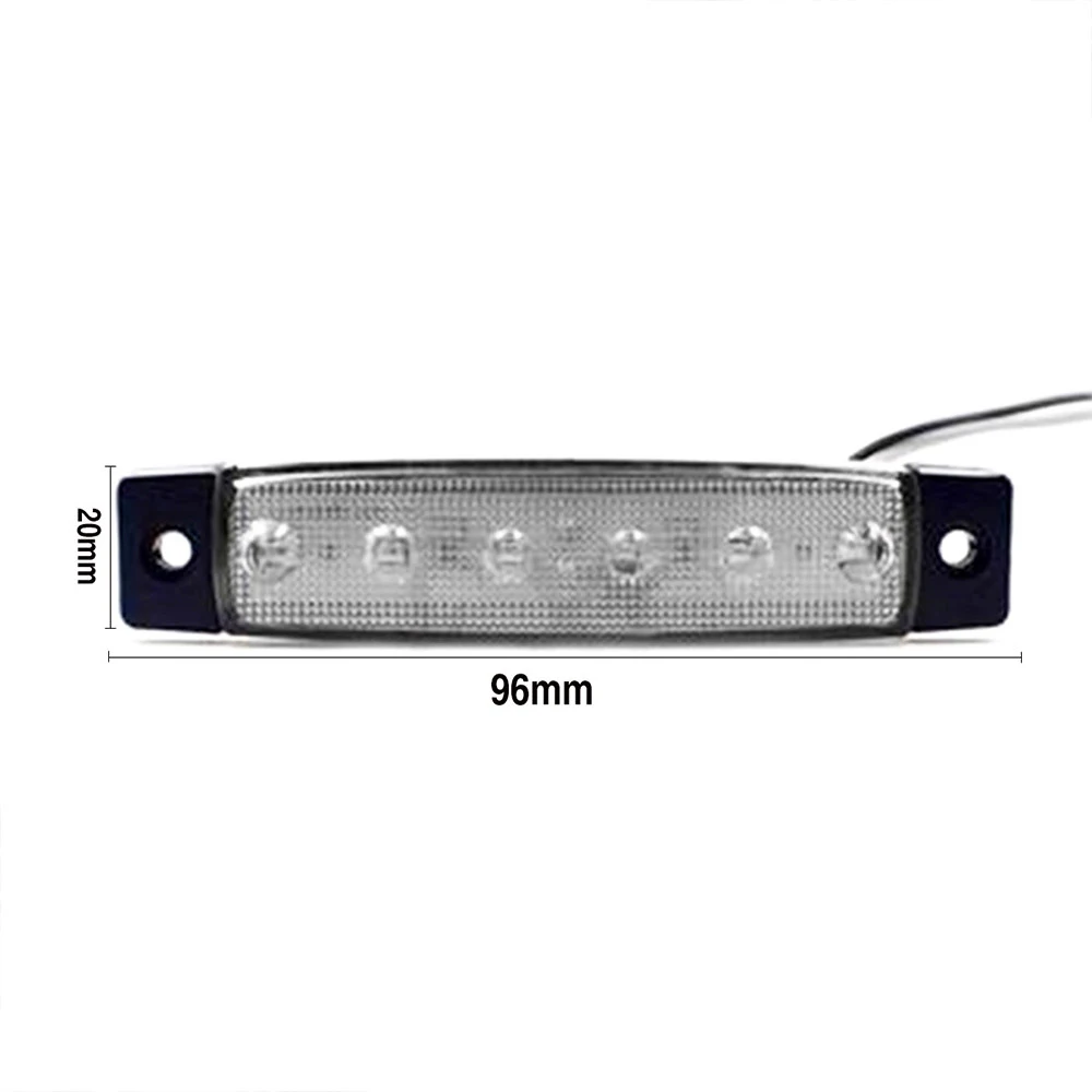 YWX светильник 2 шт. СВЕТОДИОДНЫЙ грузовик AC/DC 12V 24V боковые габаритные светодиодный