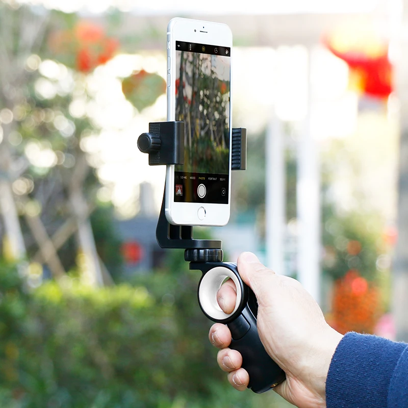 Ulanzi ручной смартфон видео Rig Артикуляционная Gopro Крепление ручка для iPhone X 8 gopro 6 eken