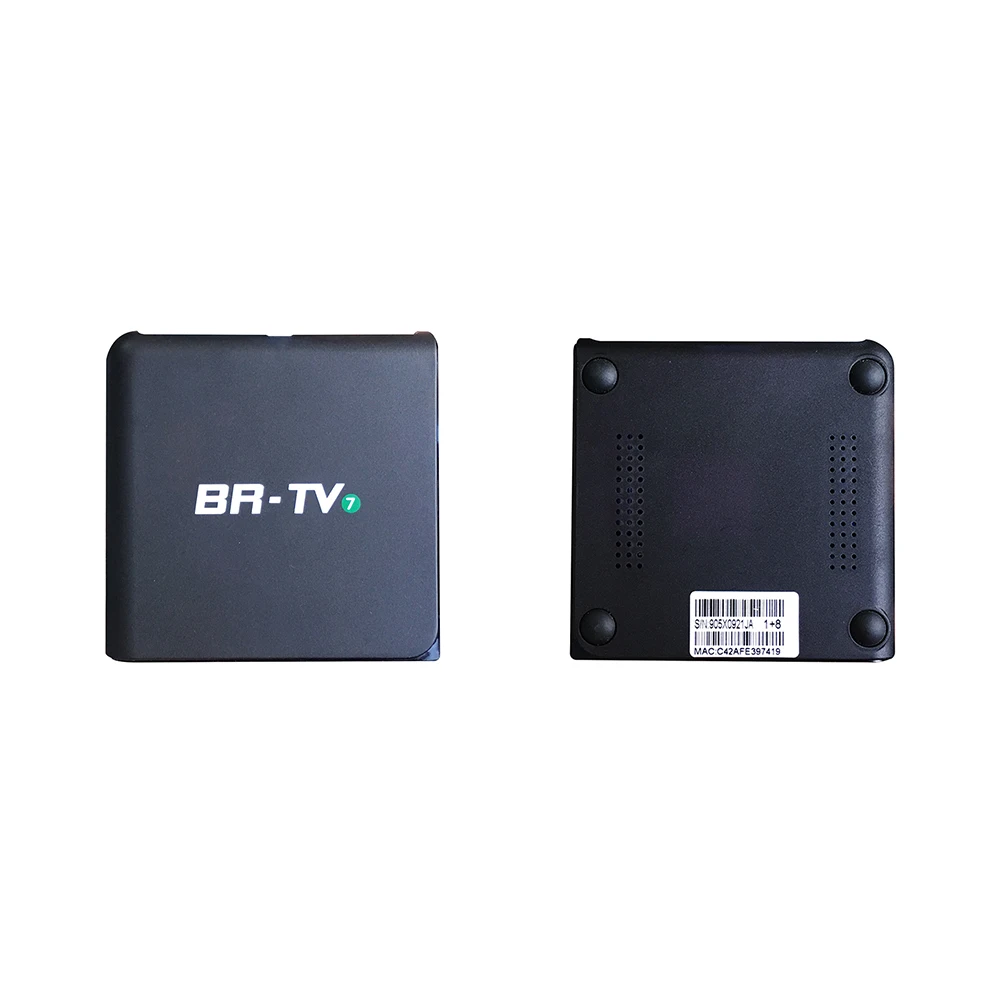 Приставка Смарт ТВ BR TV 7 Amlogic S905X четырехъядерная 1 ГБ ОЗУ 8 Гб ПЗУ Встроенный Wi