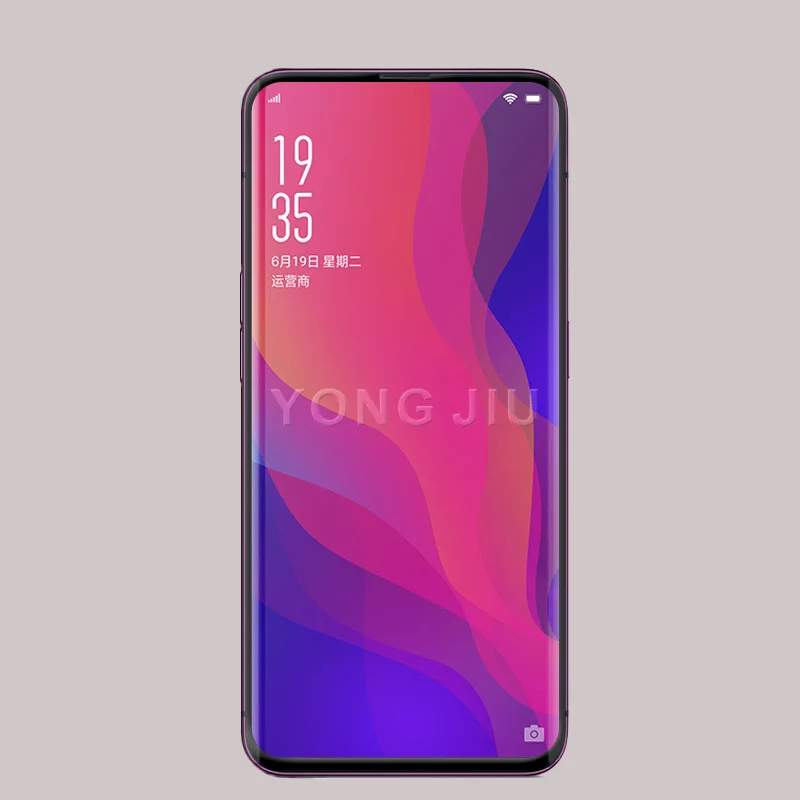 3D изогнутое закаленное стекло для OPPO Find X Защитное экрана FindX PAFM00 PAFT00 защитная