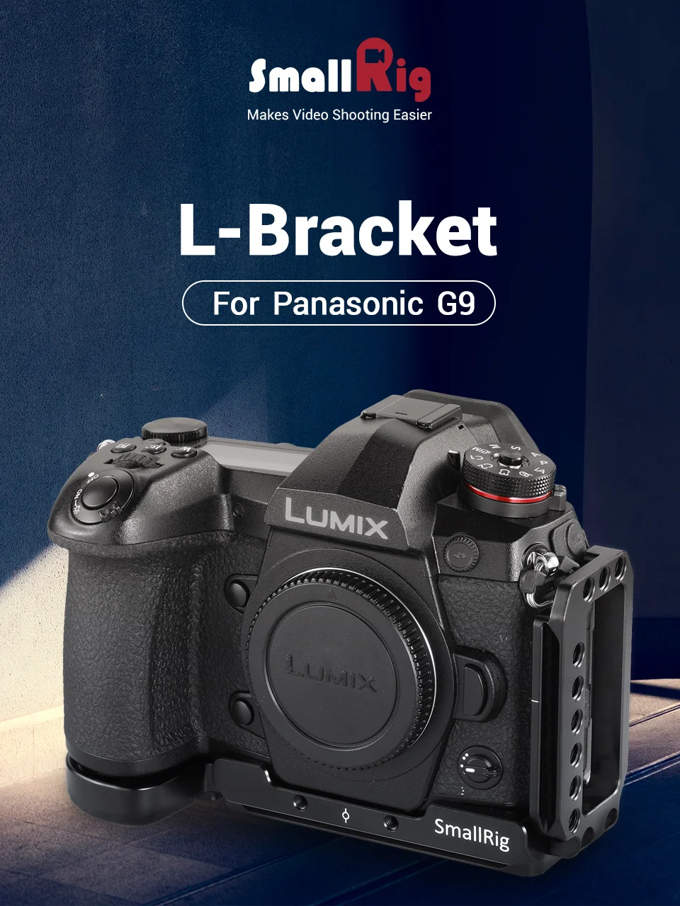 SmallRig G9 L кронштейн пластина для Panasonic Lumix G9 Arca-Swiss стандарт L Пластина Монтажная пластина-2191