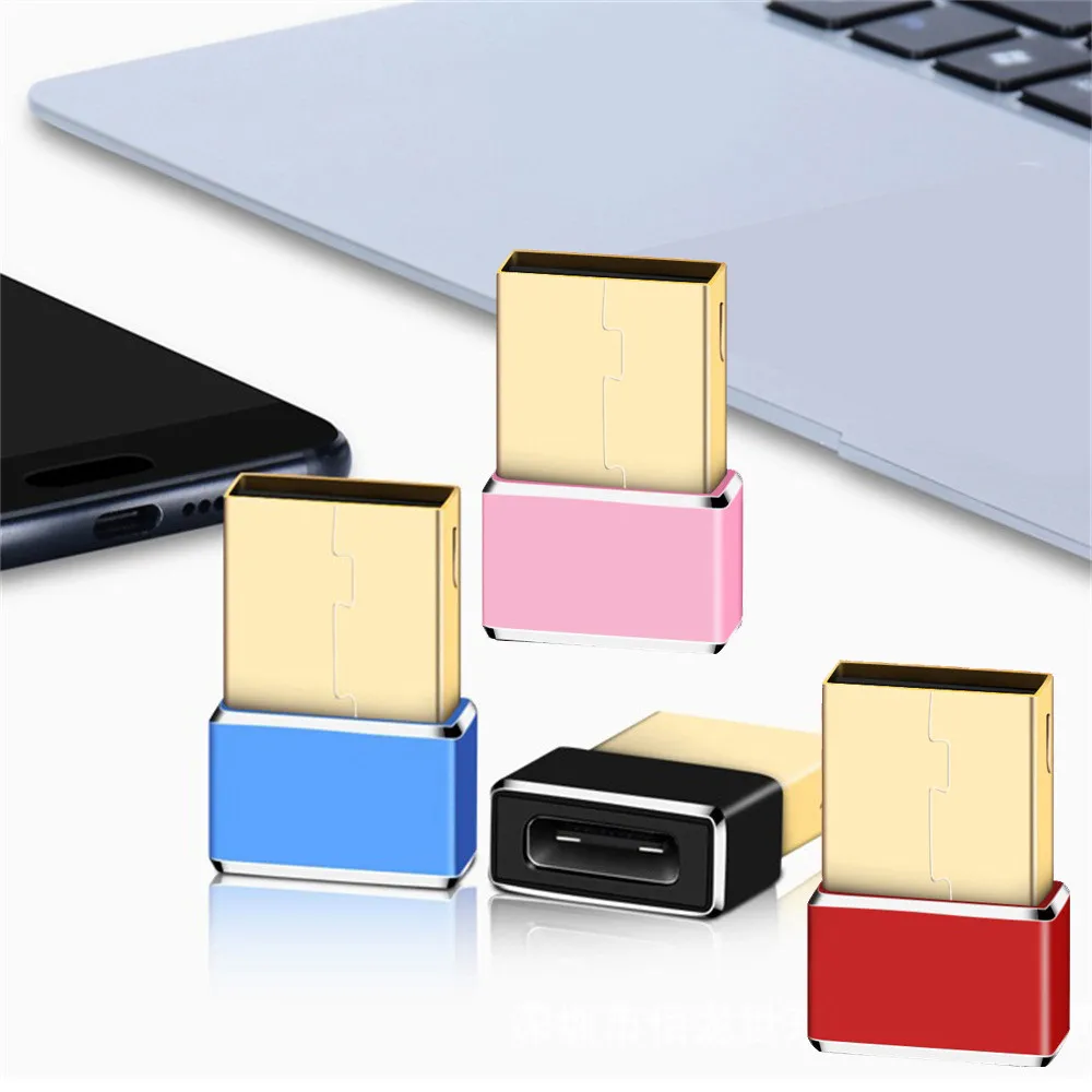 USB 3,0 папа-type-C Женский адаптер OTG USB3.0 к USB C адаптер конвертер для Macbook Nexus Nokia N1 для samsung S8 Plus