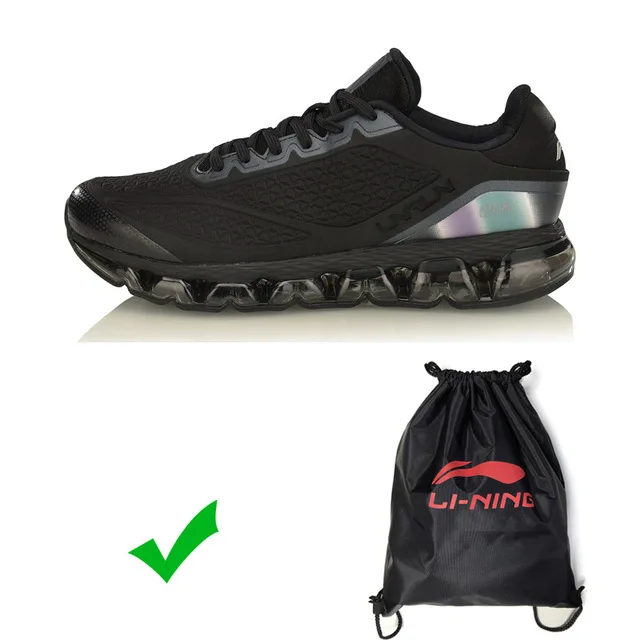 Li-Ning мужские беговые кроссовки с пузырьковой дугой, с воздушной подушкой, с подкладкой из ТПУ, спортивная обувь, светильник, кроссовки ARHN005 SJFM19 - Цвет: ARHN005-8H