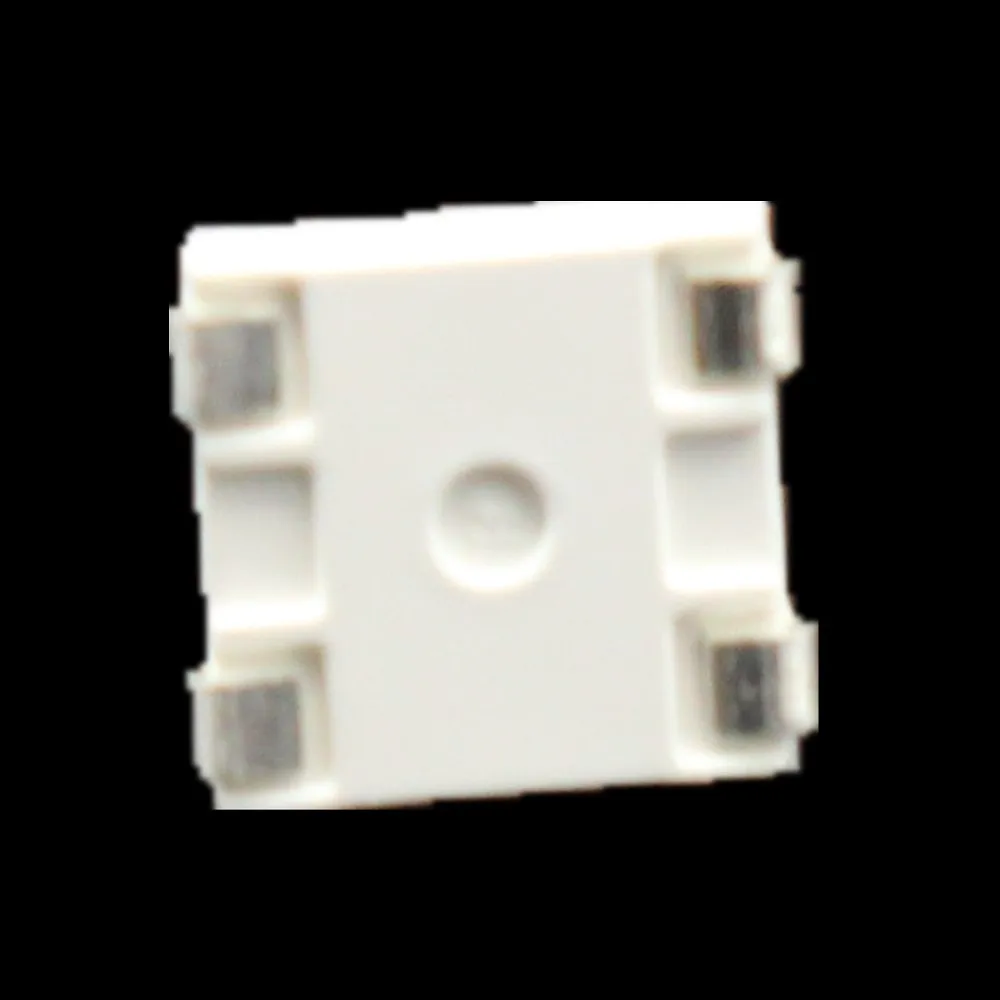100 шт. WS2812B(4 контакта) 5050 SMD белая версия WS2812 индивидуально адресуемых цифровой RGB светодиодный чип-диод 5V