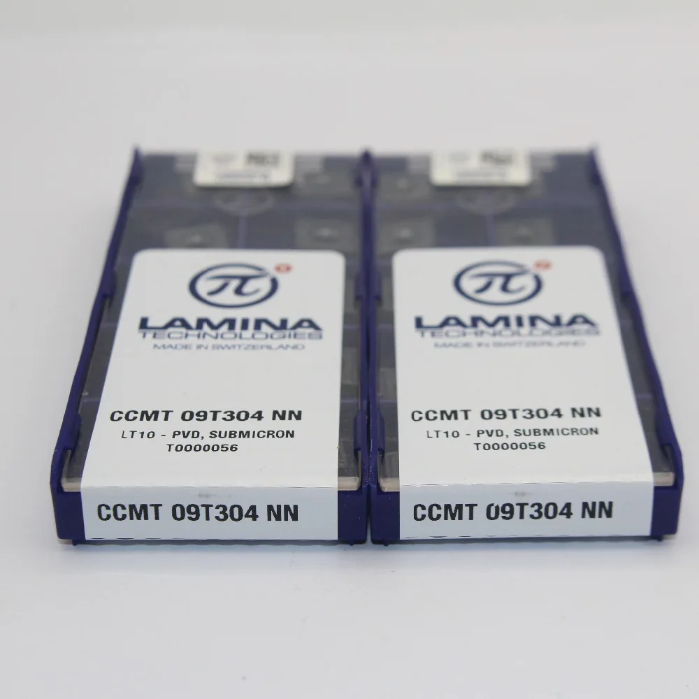 10 шт. LAMINA CCMT 09T304 NN 060204 CNC твердосплавные вставлять внутренние токарные