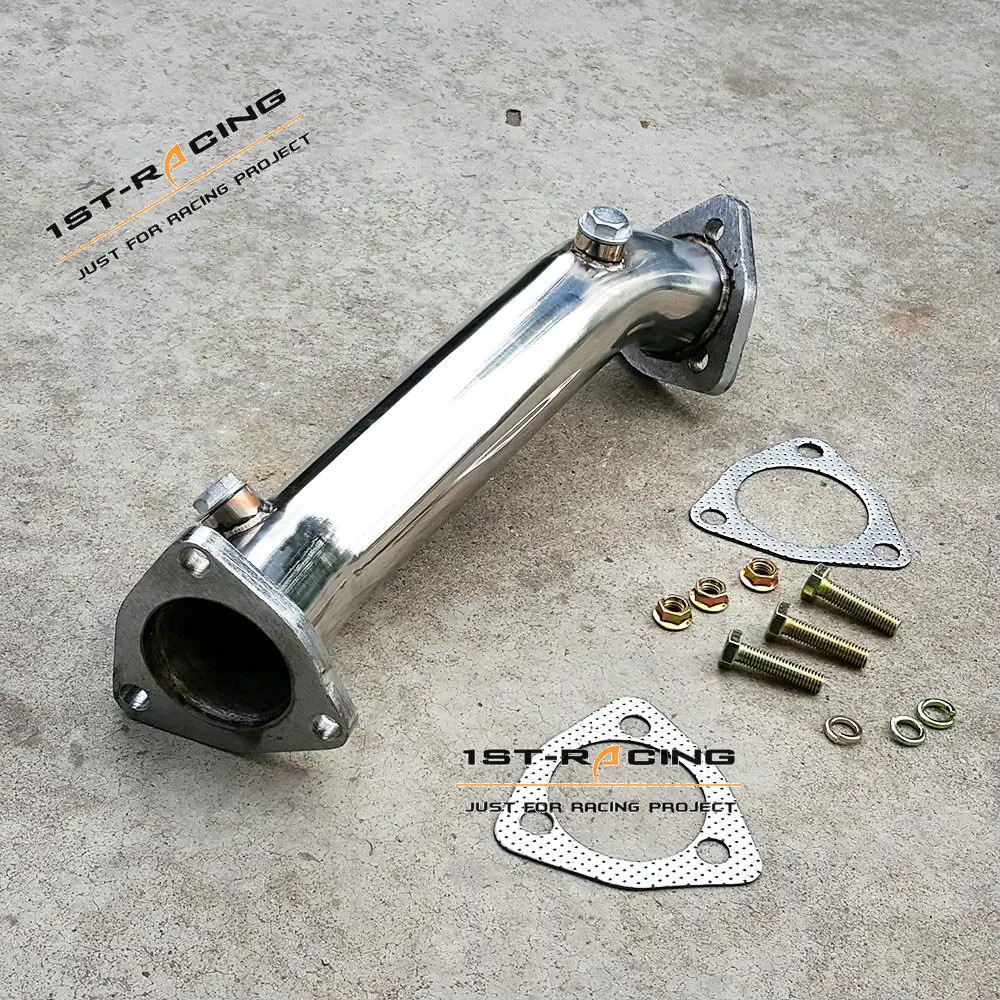Нижняя труба T304SS самосвал для Audi A4 B5 B6 VW Passat 3B 3BG 1 8 T I4 DOHC|passat 1.8t|a4 b5b5 a4 1.8t |
