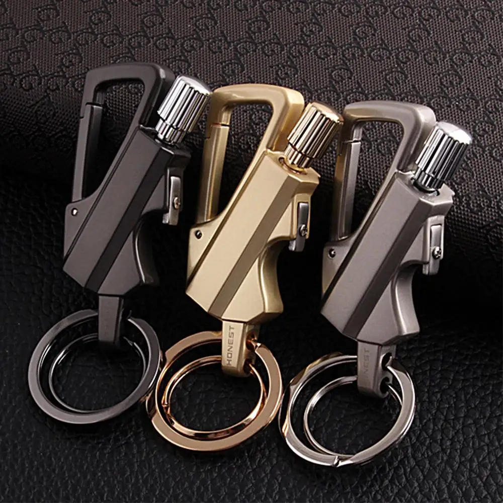 3в1 Зажигалка открывалка для бутылок подарок на день отцов брелок зажигание