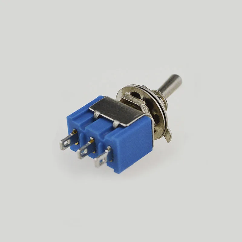 20 шт 50 шт ВЫКЛ-ВКЛ mts-102 3 Pin 2 Позиции мини запирающий переключатель SPDT AC 125 V/6A 250 V/3A