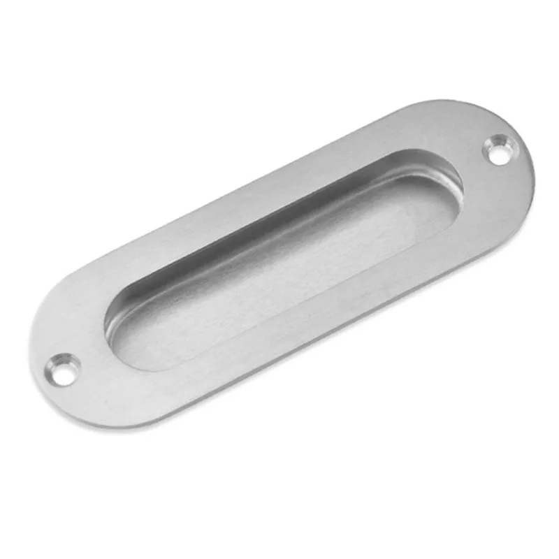 Встраиваемая Натяжная дверная ручка из нержавеющей стали для межкомнатных