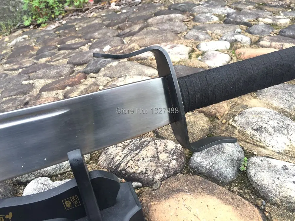 Острый нож ручной работы KungFu Broadsword DaDao с лезвием из высокоуглеродистой стали
