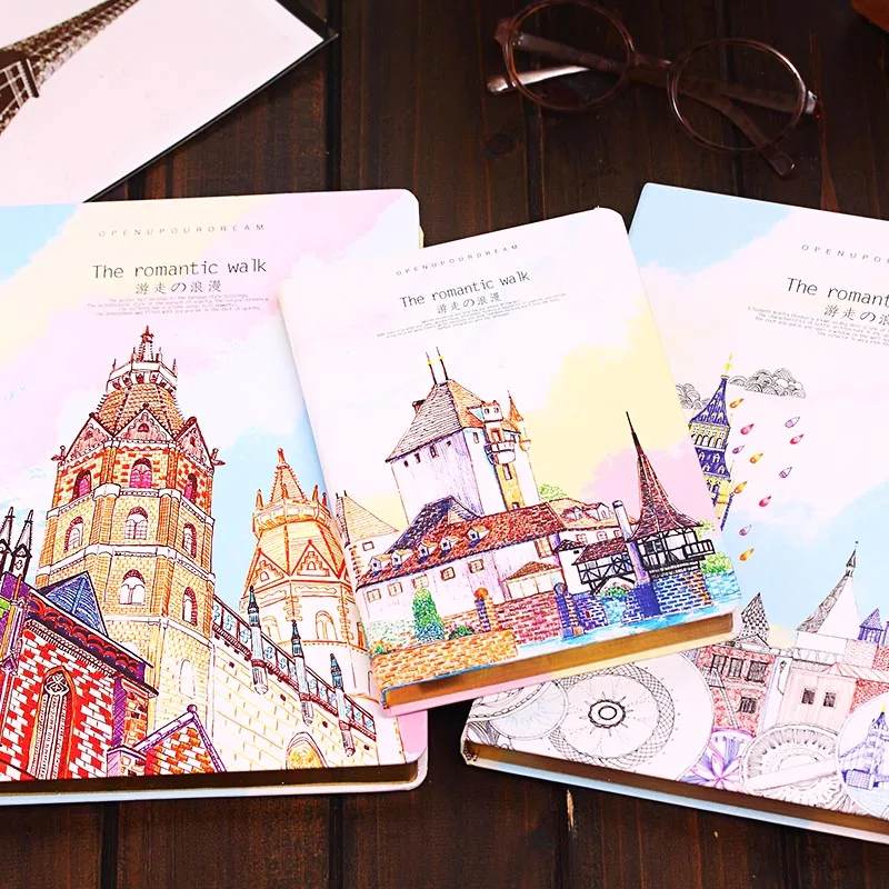 1 шт. MIRUI креативная романтика переносная записная книжка для путешествий