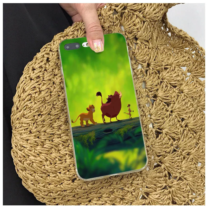 Чехол для телефона с принтом короля льва iPhone 8 7 6 6S Plus X XS XR XSmax 7plus 8plus | Мобильные