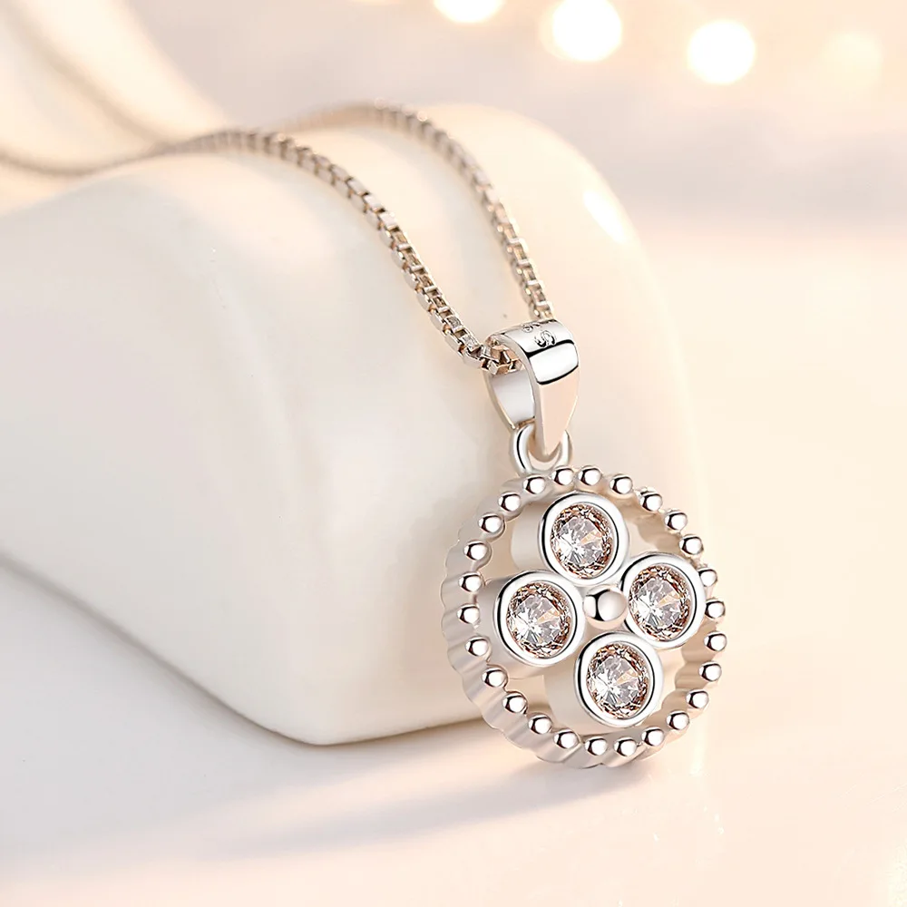 Мода Simplee 18K покрытое серебром кольцо циркон кулон ожерелье Дикая вечеринка