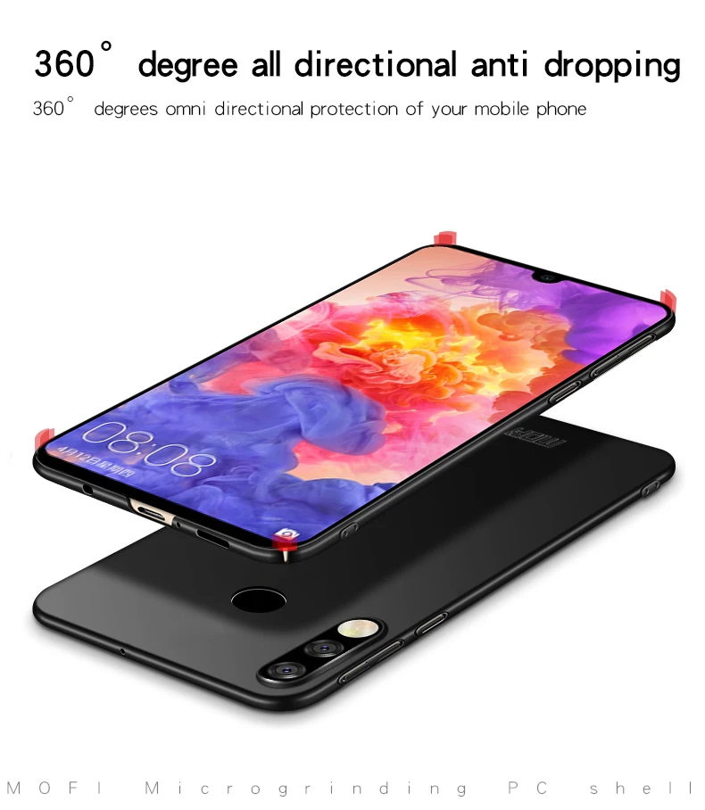 MOFi для huawei P30 Lite/Nova4E на заднюю панель с полной защитой ПК Жесткий Чехол Fundas, чехлы для телефонов в виде ракушки для huawei P30 Lite