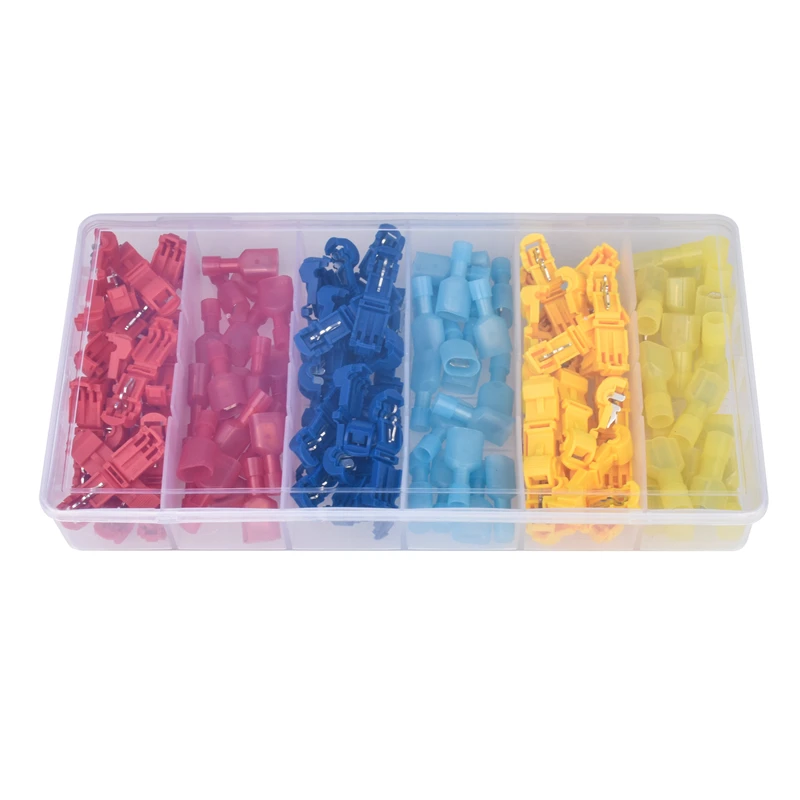 120 шт. быстрый монтаж проводов кабеля разъемы и клеммы для обжимной Scotch Lock