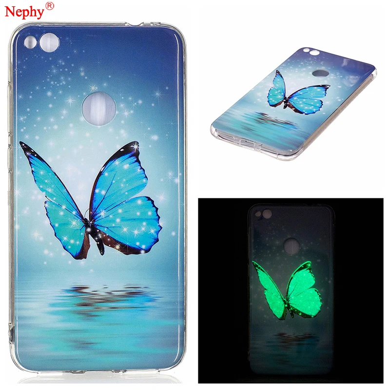 Мягкий силиконовый чехол Nephy из ТПУ для Huawei P8 P9 P10 Plus P 8 9 Mate 10 Lite 2017 Y5 III Honor 6c задняя