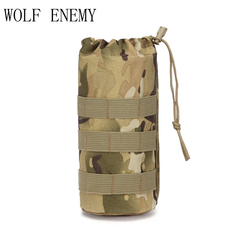 Сумка для бутылки Molle карман на открытом воздухе сетчатая тканевая сумка с водой