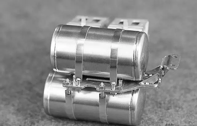 1/14 rc грузовик двойной газовый бак тапочка колеса для Тамия трактора грузовика