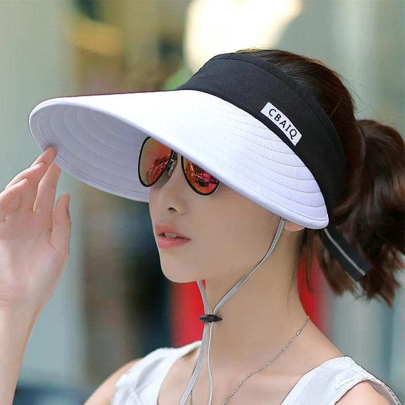 Новый Весна-осень пляж hat Складная широкополая шляпа путешествия солнцезащитный