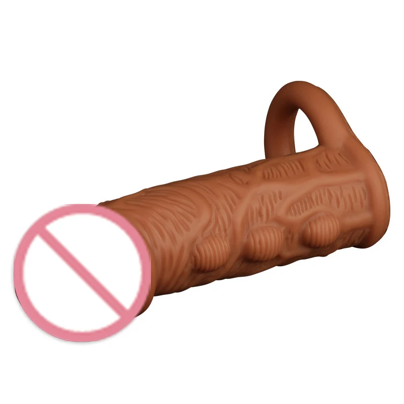 Жидкий силиконовый удлинитель для мужского пениса многоразовые презервативы с