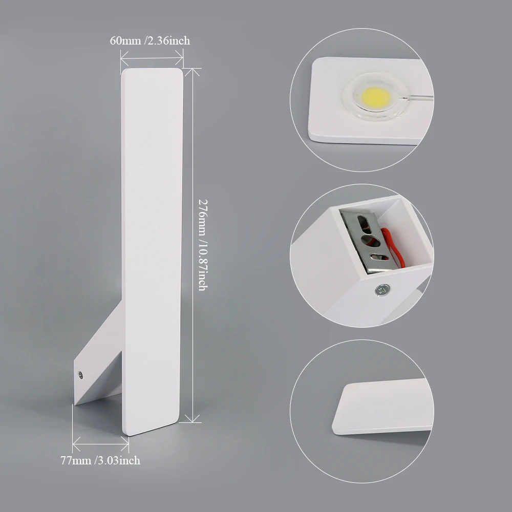 Современные Настенные светильники для гостиной белые металлические домашние