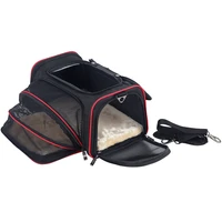 portable cross body portable bag with open window and super breathable pet